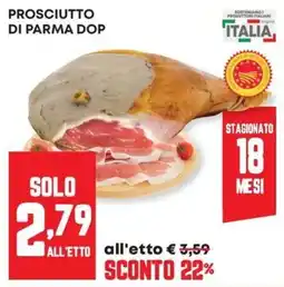 Panorama Prosciutto di Parma DOP offerta