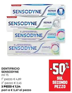 Panorama Dentifricio Sensodyne offerta