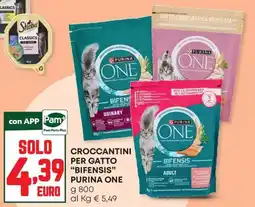 Panorama Crocchettini per gatto Bifensis Purina One offerta
