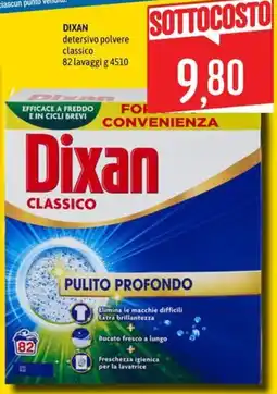Emisfero Dixan detergente polvere classico offerta