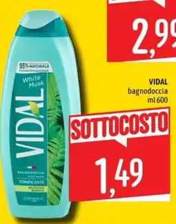Emisfero Vidal bagnodoccia White Musk offerta