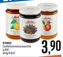 Emisfero D'ARBO Confettura extra assortite offerta