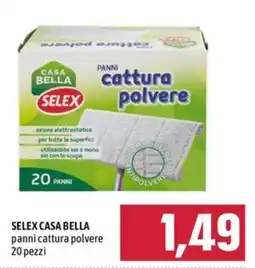 Emisfero SELEX CASA BELLA panni cattura polvere offerta