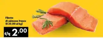 Filetto di salmone fresco