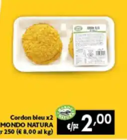Spak Supermercati Cordon bleu Mondo Natura offerta