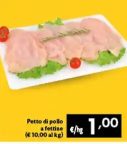 Spak Supermercati Petto di pollo a fettine offerta