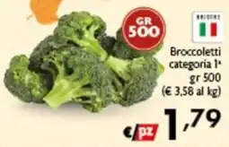 Spak Supermercati Broccoletti categoria 1ª offerta