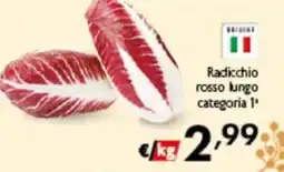 Spak Supermercati Radicchio rosso lungo categoria 1ª offerta