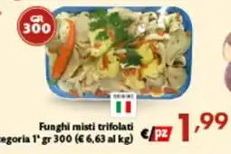 Spak Supermercati Funghi misti trifolati offerta