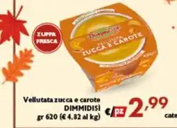Spak Supermercati Vellutata zucca e carote DIMMIDISÌ offerta