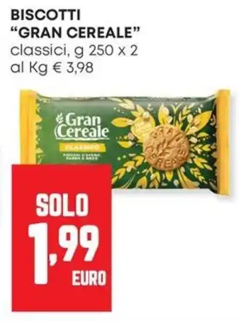 Biscotti Gran Cereale classici