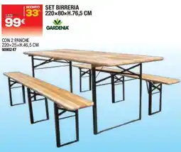 Bricofer Set birreria Gardenia offerta