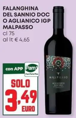 Panorama Falanghina del Sannio DOC o Aglianico IGP Malpasso offerta