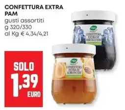 Panorama Confettura extra Pam offerta