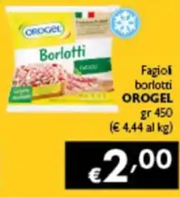 Spak Supermercati Fagioli borlotti OROGEL offerta