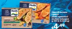 Spak Supermercati Frosta filetti di merluzzo offerta
