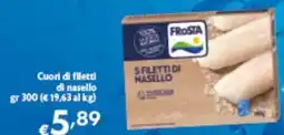 Spak Supermercati Frosta Cuori di filetti di nasello offerta