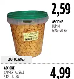 Carico Cash & Carry Ascione lupini offerta