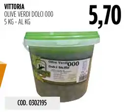 Carico Cash & Carry Olive Verdi Dolci 000 offerta