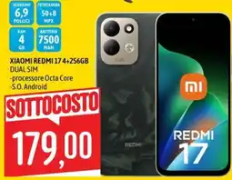 Emisfero Xiaomi Redmi 17 offerta