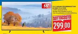 Emisfero Samsung 55" TV offerta