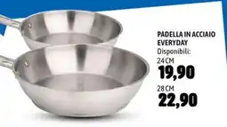 Emisfero Padella in acciaio Everyday offerta
