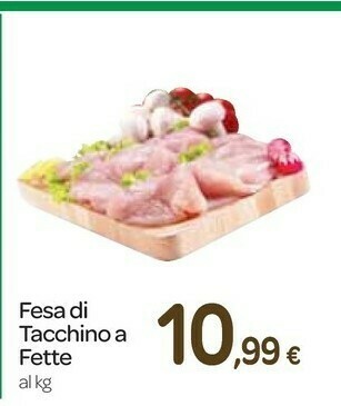 Carrefour Express Fesa di tacchino a fette offerta
