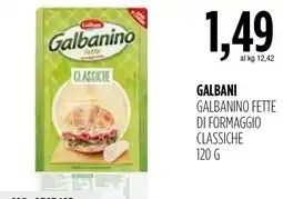 Carico Cash & Carry Galbanino fette classiche offerta