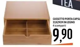 Emisfero Cassetto porta capsule offerta