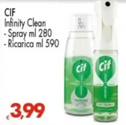 Despar Cif Infinity Clean offerta