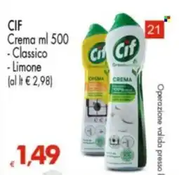 Despar Cif Crema offerta