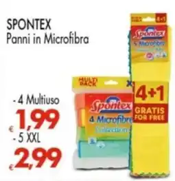 Despar Spontex Panni in Microfibra offerta