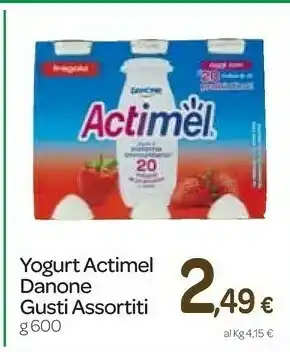 Carrefour Express Actimel fragola 600 g(ml) offerta