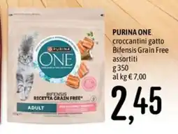 Emisfero Purina One croccantini gatto Bifensis Grain Free offerta