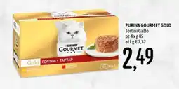 Emisfero Purina Gourmet Gold Tortini Gatto offerta