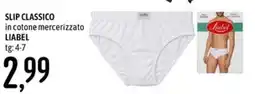 Emisfero Slip classico Liabel offerta
