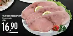 Emisfero Trancio di pesce spada offerta