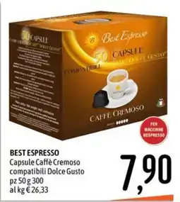 Emisfero Best Espresso Capsule Caffè Cremoso offerta