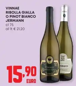Panorama Vinnae Ribolla Gialla o Pinot Bianco Jermann offerta