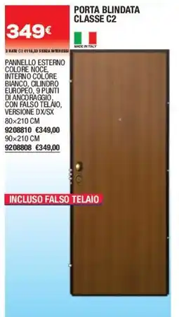 Bricofer Porta blindata classe C2 offerta