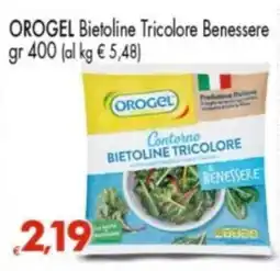 Despar Orogel contorno bietoline tricolore benessere offerta