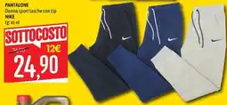 Emisfero Pantalone donna sport tasche con zip Nike offerta