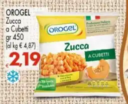 Despar Orogel Zucca a Cubetti offerta
