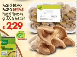 Despar Passo dopo passo despar funghi pleurotus offerta