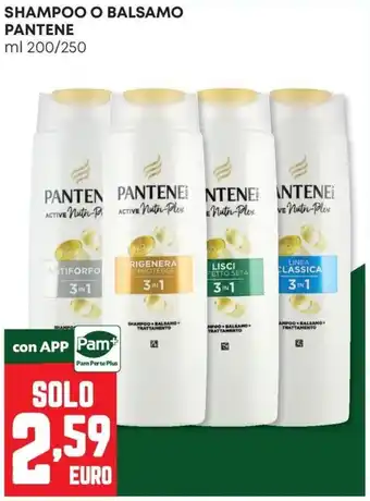 Shampoo o balsamo Pantene
