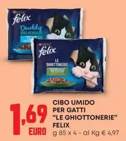 Pam Cibo umido per gatti "Le Ghiottonerie" Felix offerta