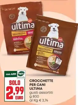 Pam Crocchette per cani Ultima offerta