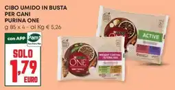 Panorama Cibo umido in busta per cani Purina One offerta