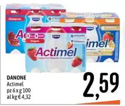 Emisfero Actimel offerta