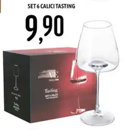 Emisfero Set 6 calici tasting offerta